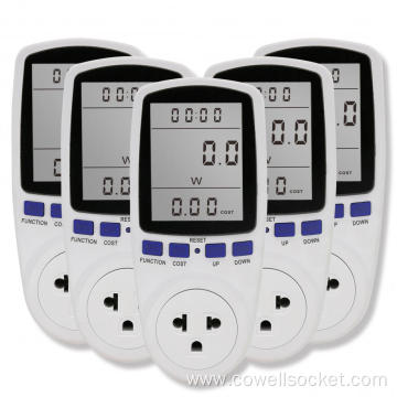 Electric Energy Monitor Plug Power Meter